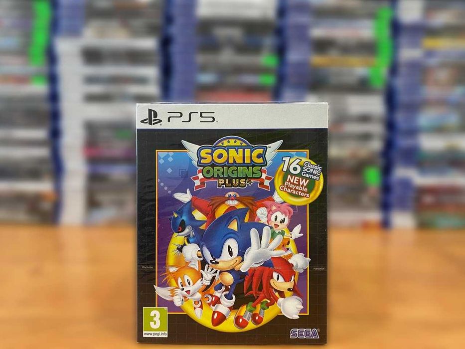 Новый Sonic Origins Plus Day One Edition PS5/ Соник Ориджинс Пс5