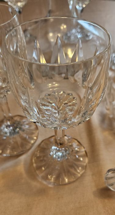 Кристални чаши + карафа
