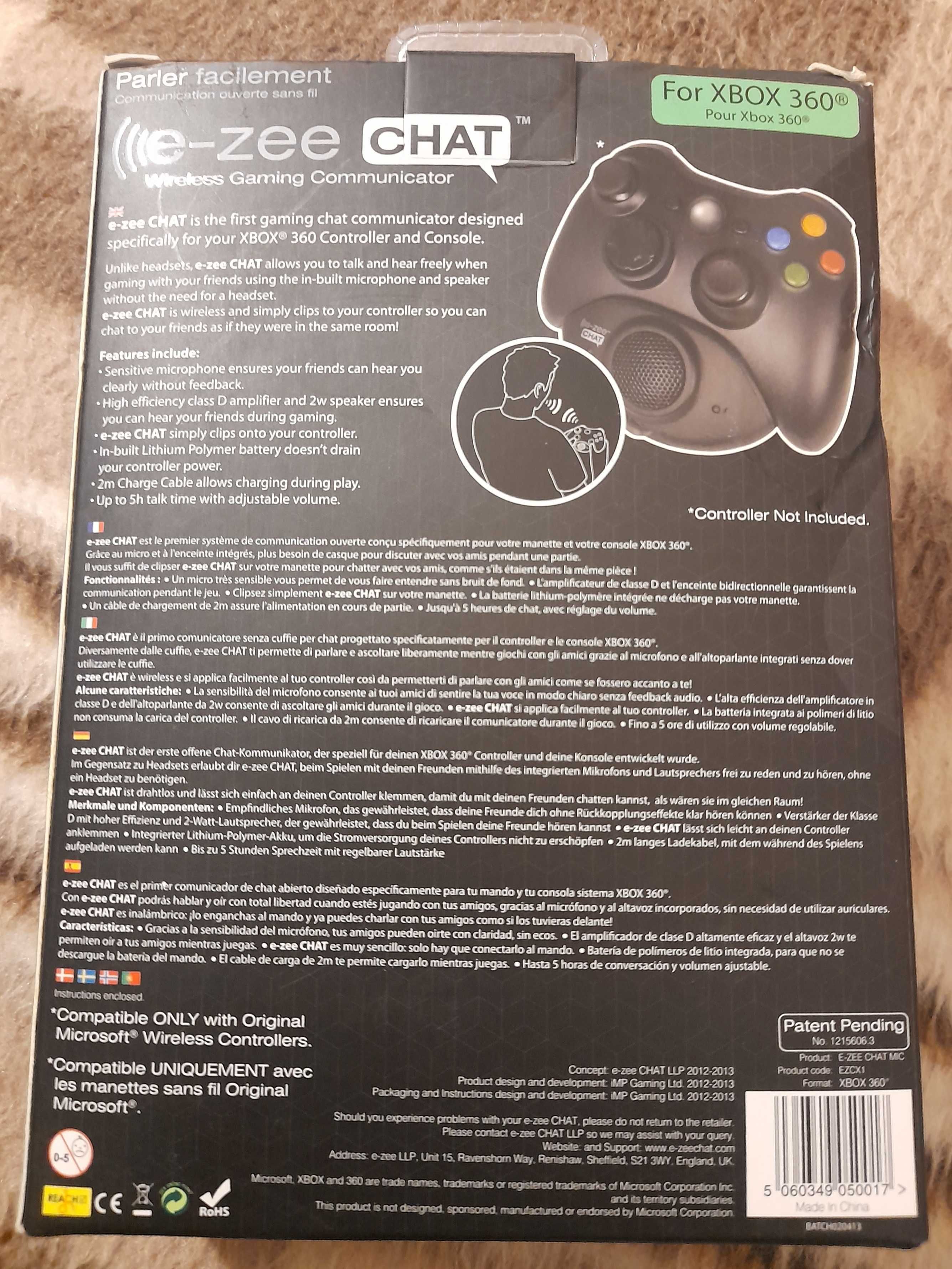 XBOX 360 Wireless gaming communicator