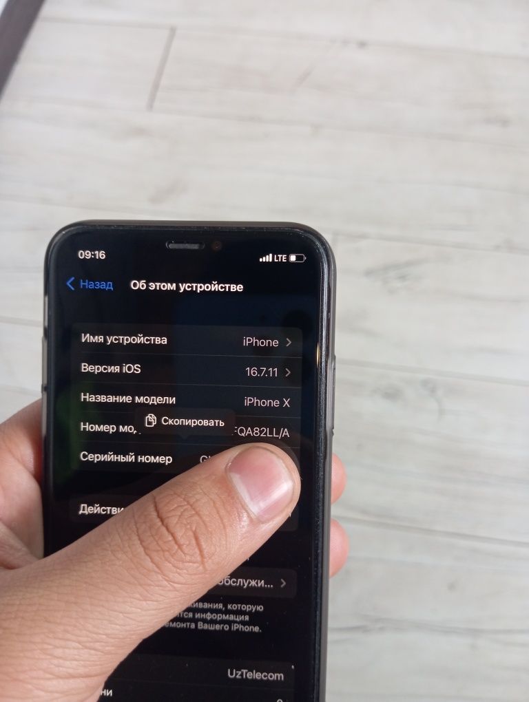 Iphone x ideal 256 LLA