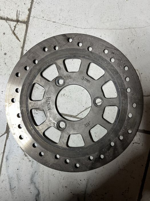 Диск задний на мопед Самурай 12