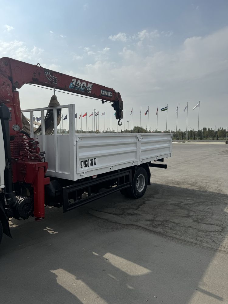 Манипульятор Исузу Nqr 71 pl 3 тоннали заводской трубинали мошина