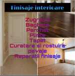 Parchet laminat și zugrăvit