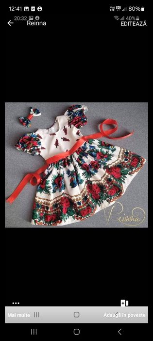 Rochite de ocazie 2-3 ani