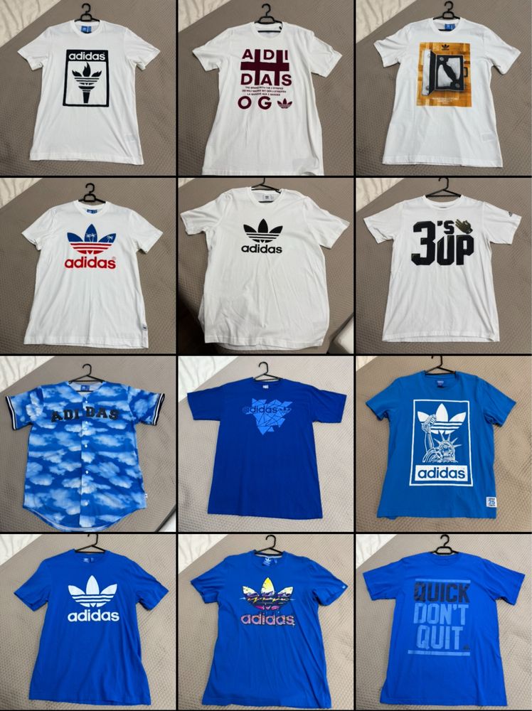 Tricouri Adidas noi si folosite in stare perfecta marimea M