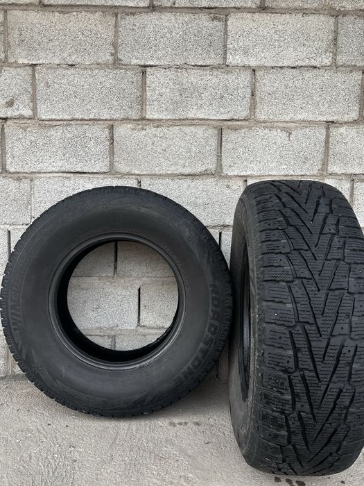 Зимние покрышки липучки 265/70r16 4 штуки