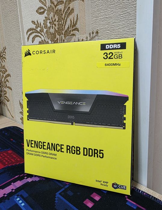 Оперативная память ddr5 32gb corsair vengeance rgb