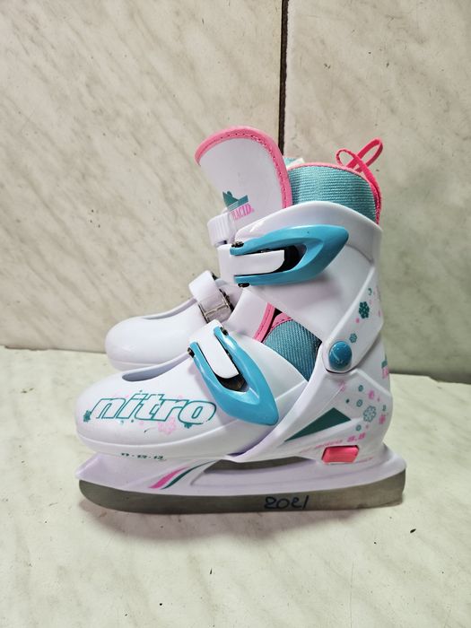 Patine 2021 gheata patinaj reglabile Nitro marime eu  31-32-33