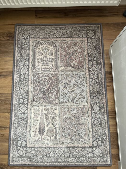 Vand covor patchwork din lana