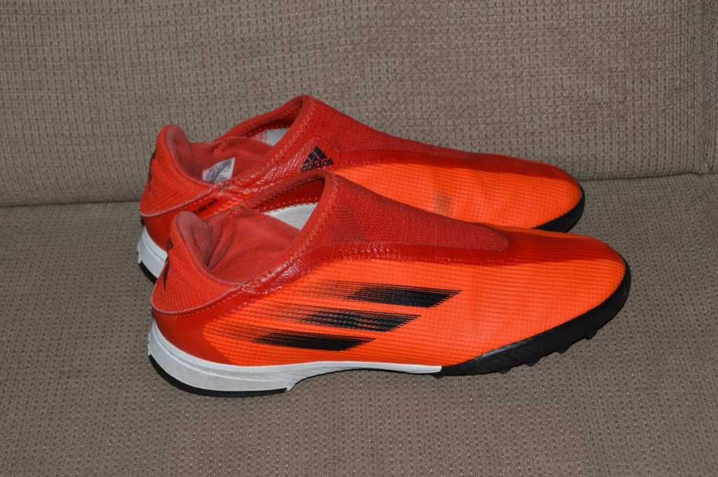 Ghete de fotbal Adidas X SPEEDFLOW.3 TECHFIT J marime 37 1/3 sintetic