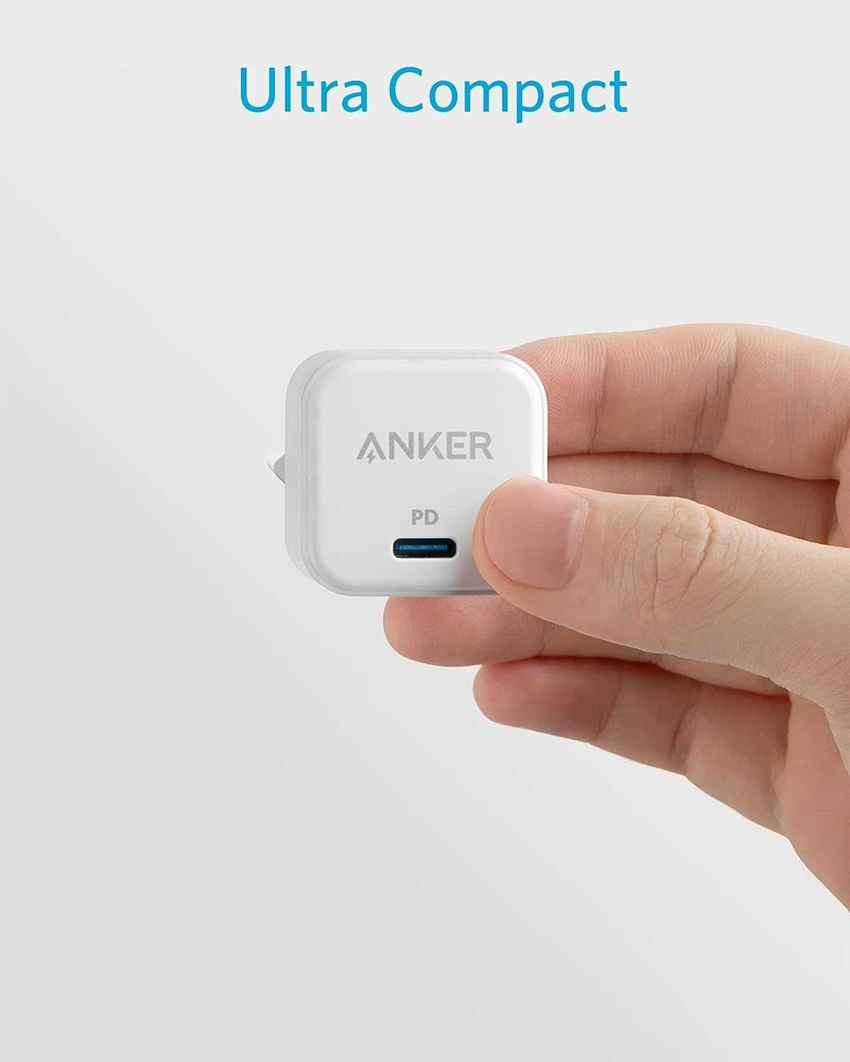 Anker PowerPort III 20W USB-C зарядно за стена