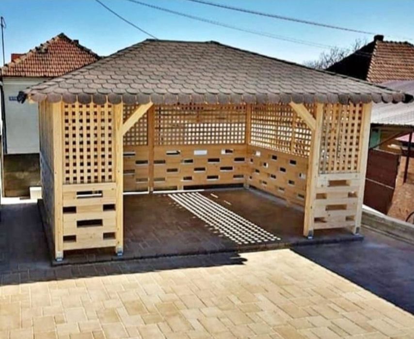 Foișoare terase pergole moderne