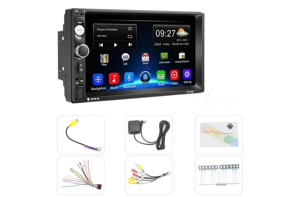 dvd auto android, player auto android 2 din