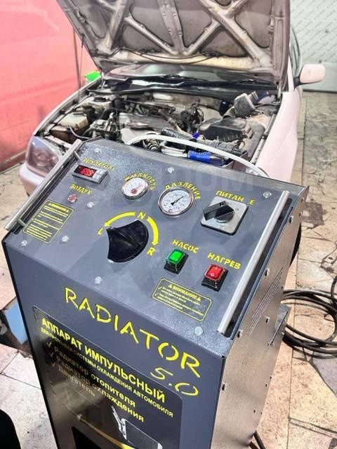 Промывка печки и замена печьного радиатора