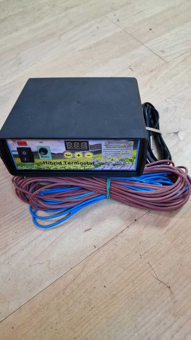 Pachet incalzire rasaduri 0.5-1mp termostat digital cu sonda temp.