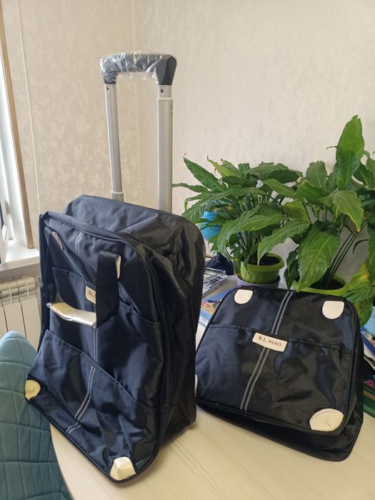 Сумка-чемодан в наборе чемодан сумка и сумочка