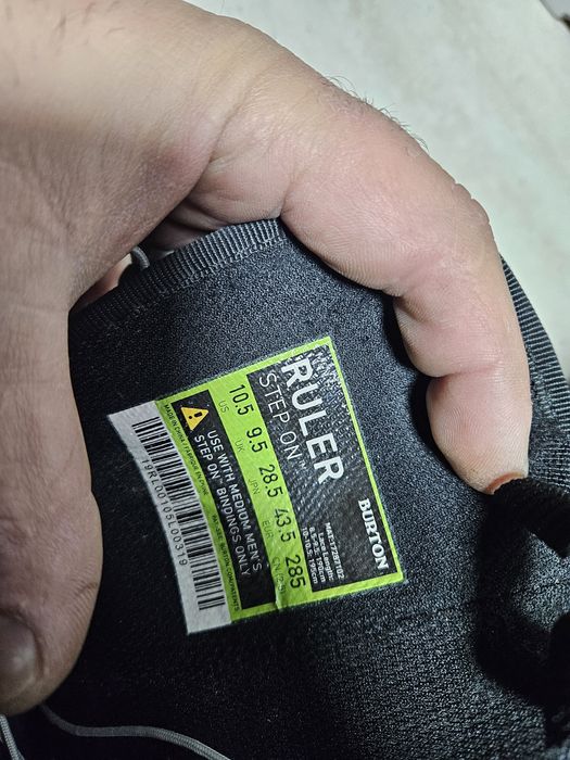 Boots 136 buti placa snowboard Burton Ruler Step On  mărimea 43,5