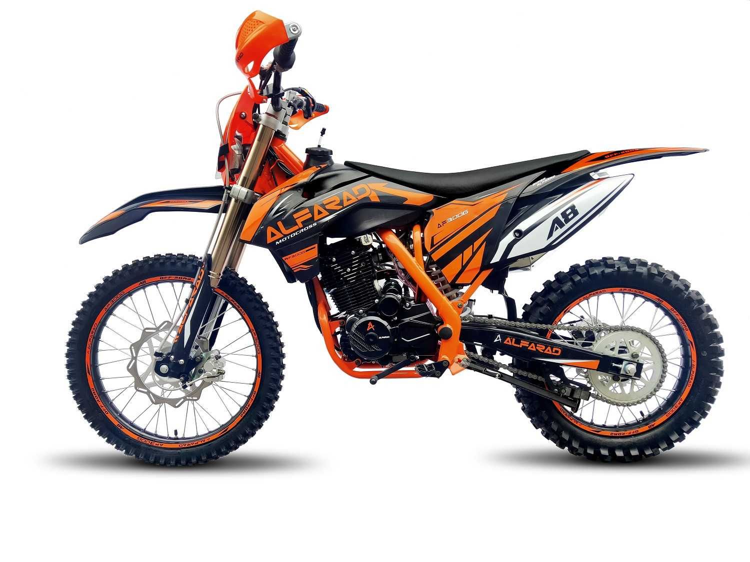 Moto Cross BEMI 300cc ALFARAD 21/18" A8 in 5 Trepte 4 valve 0Km