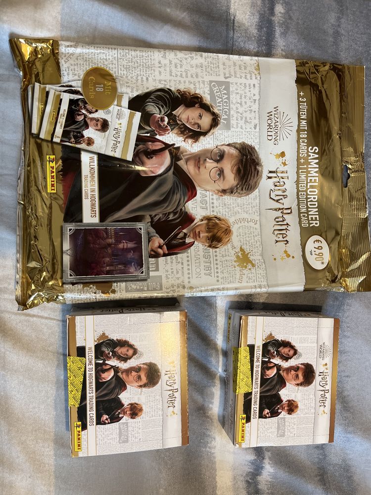 Panini Harry Potter cartonase album sigilat si 2 x 24  plicuri