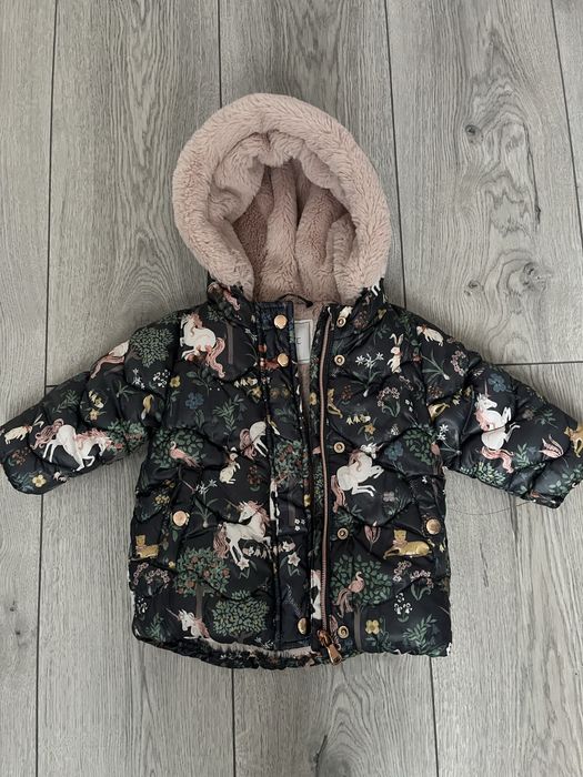 Geaca iarna fetite Next 3-6 luni