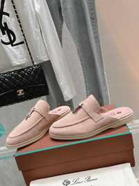 Loro Piana papuci roz, marimi 35-40, loafer Premium
