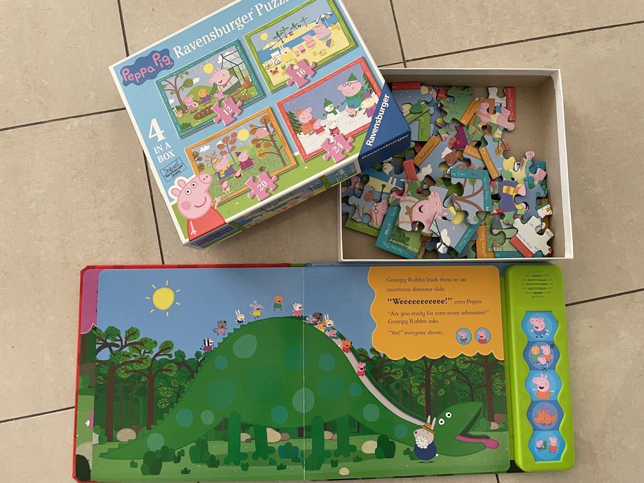 Английски книжки-Pepa pig;Peter rabit;Postman Pat,Немо,Дядо Коледа