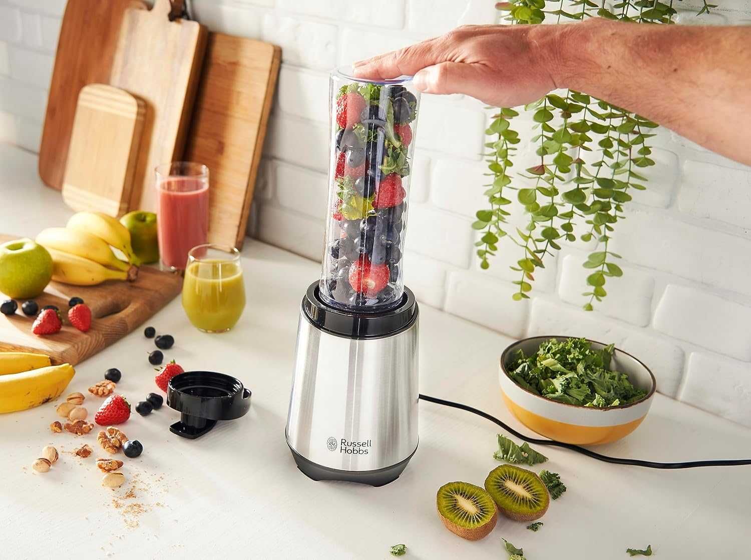 Russell Hobbs Блендер, Чопър, 300W, 1 x Контейнер 600мл.