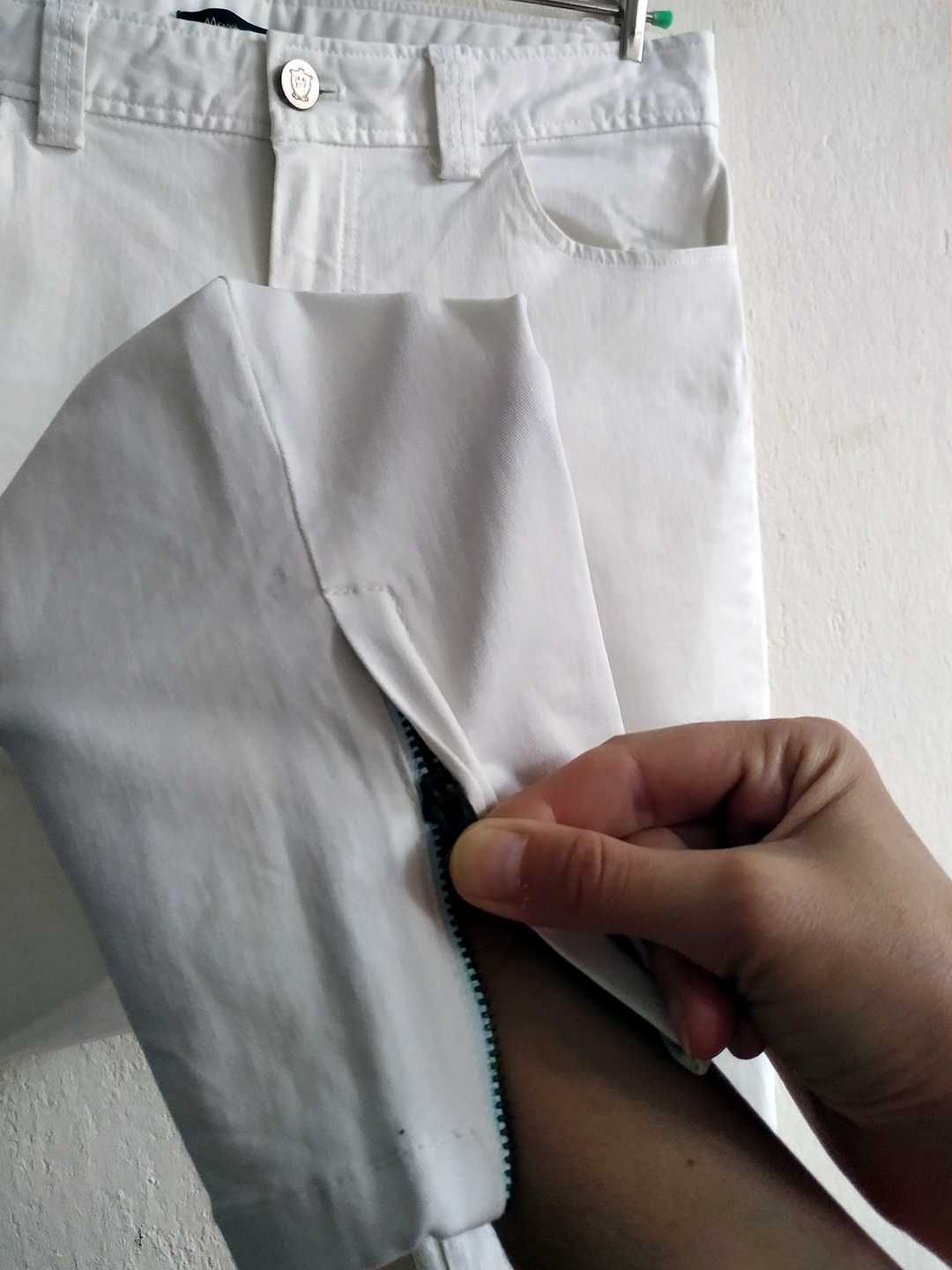 Дамски панталон с цип на марка Massimo Dutti