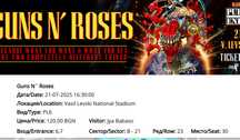 Билети за концерта на Guns N’ Roses