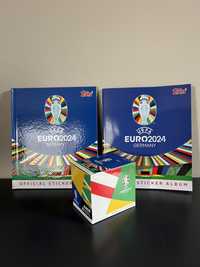 Topps Euro 2024 Cutie 100 plicuri 2 Albume Goale Hardcover + Softcover