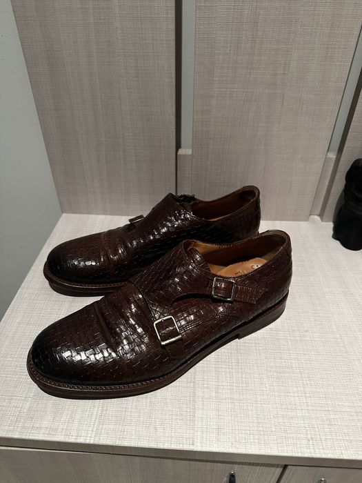 Pantofi doucal’s piele lucrati manual 41