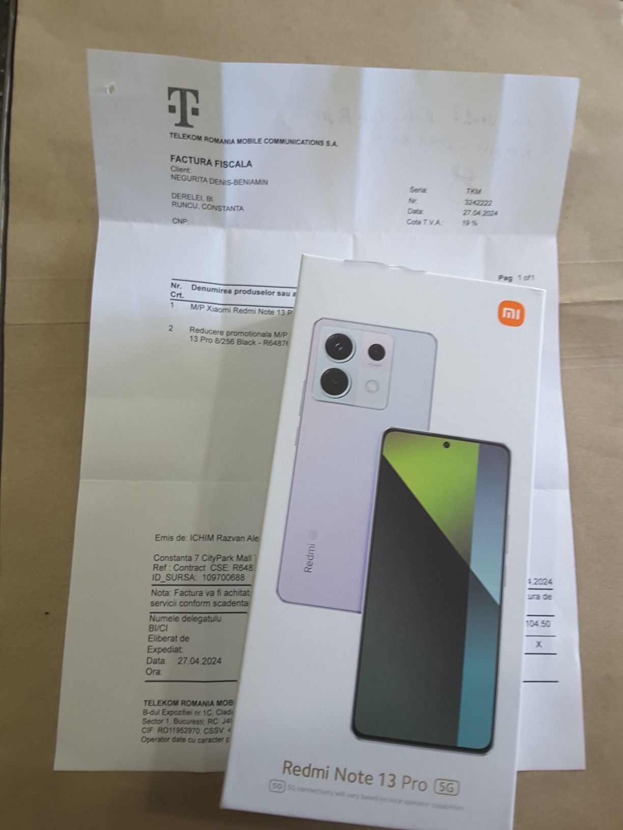 Redmi note 13 pro 5g