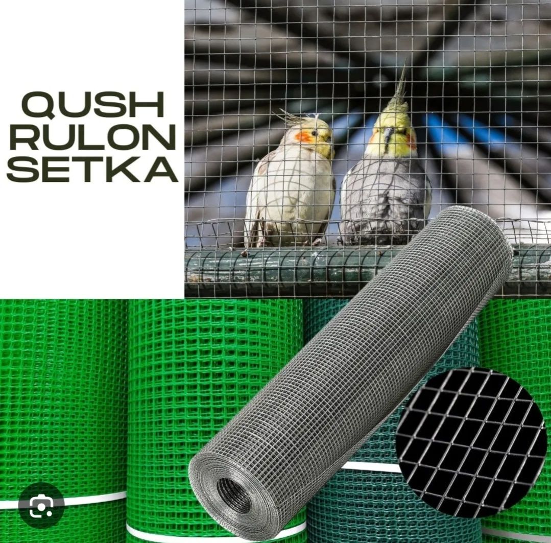 Qush Setka Rulon Setka  Қуш сеткв