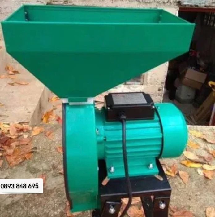 Руска Фуражомелка  Ярмомелка 3,8 kW Мелачка 4 сита Монофазна 220V