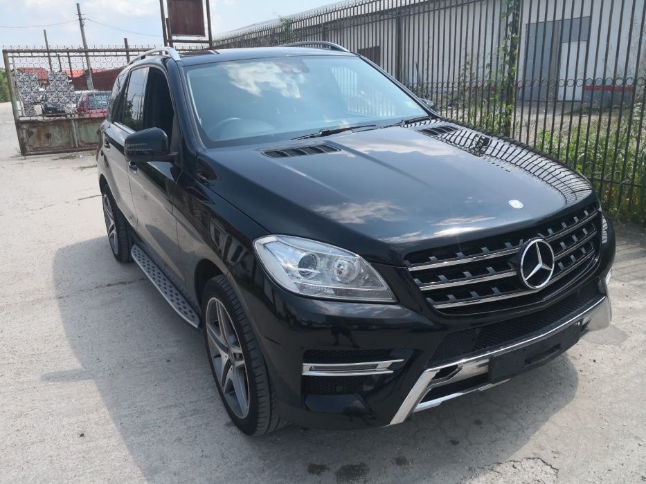 capota aripa far trager armatura bara fata AMG mercedes ml w166 2014