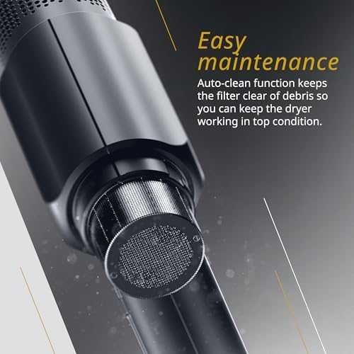 Нов Тих мощен сешоар Wahl Vanquish с 3 накрайника и памет функция коса