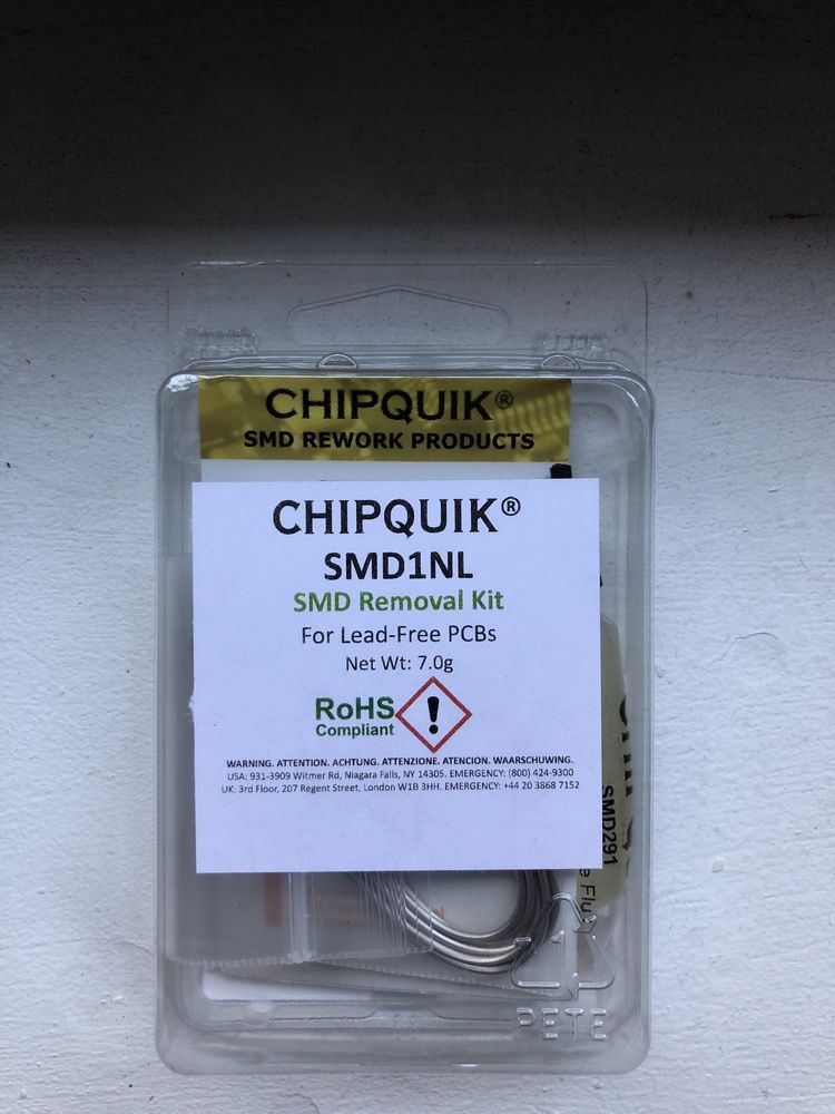 Fludor Chipquik SMD1NL dezlipire cipuri