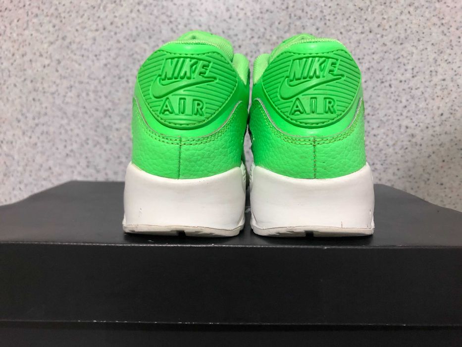 ОРИГИНАЛНИ *** Nike Air Max 90 Leather / Green White