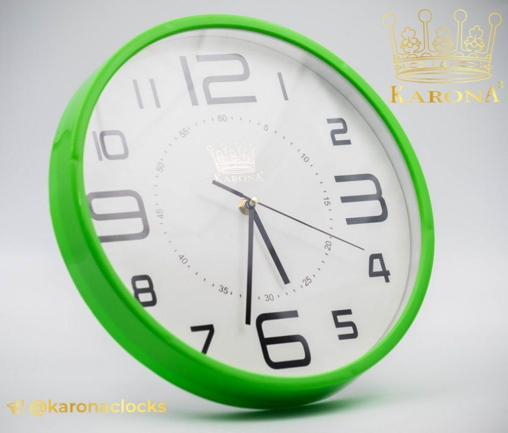 Хурматли тадбиркорлар! Karona  фирмаси логотипли девор соатлар тавс...