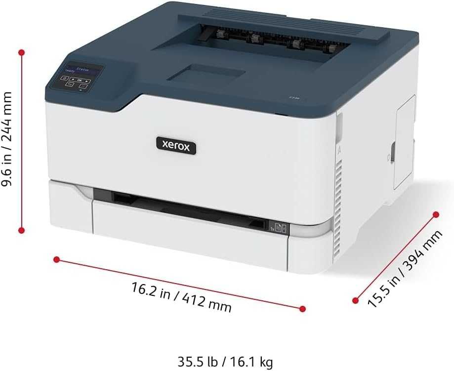 Безжичен цветен лазерен принтер Xerox C230dni A4 с двустранен печат