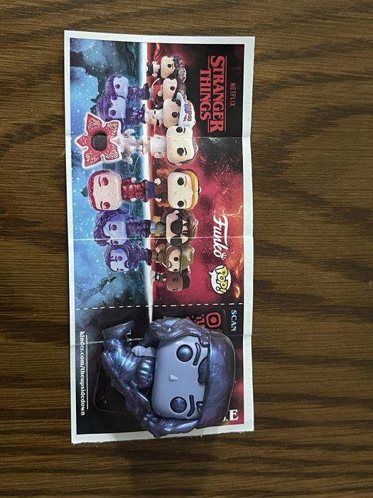 STRANGER THINGS funko pop kinder