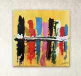 Tablou acrilic tablouri pictura panza abstract arta dimensiuni 40x40