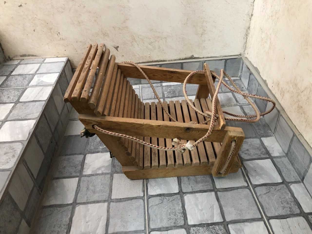 Подвесной качели детская
