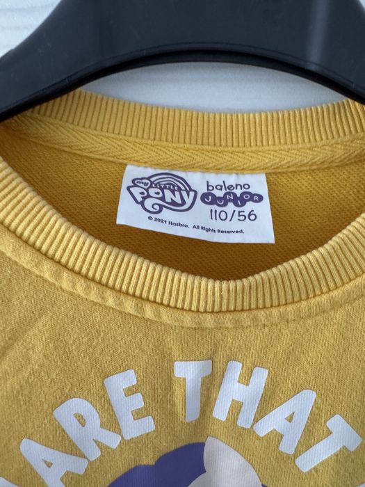 My little pony bluză cu mâneci lungi pentru copii,galben