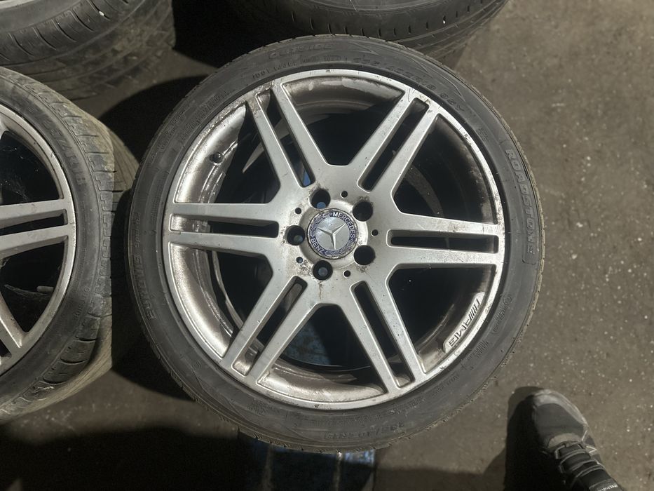 SET ROTI R18 AMG ORIGINALE jante +anvelope Mercedes w204 w212 W218 ETC