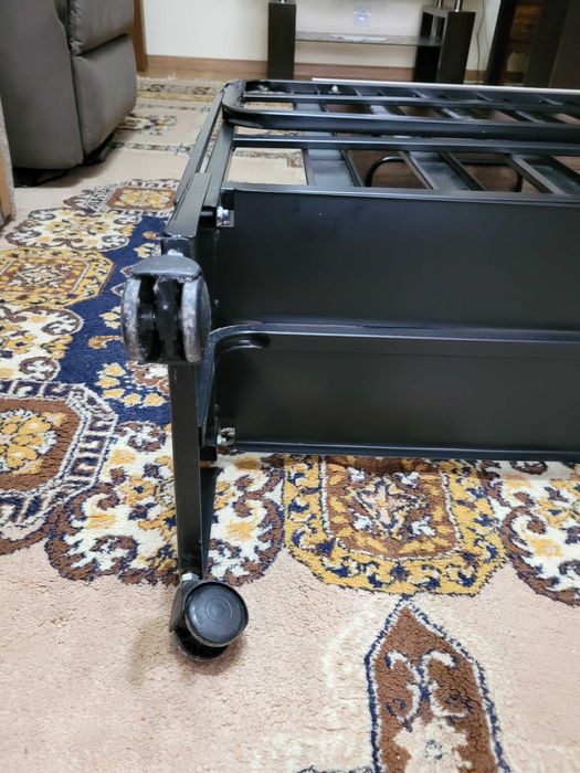 Pat pliabil cadru metal