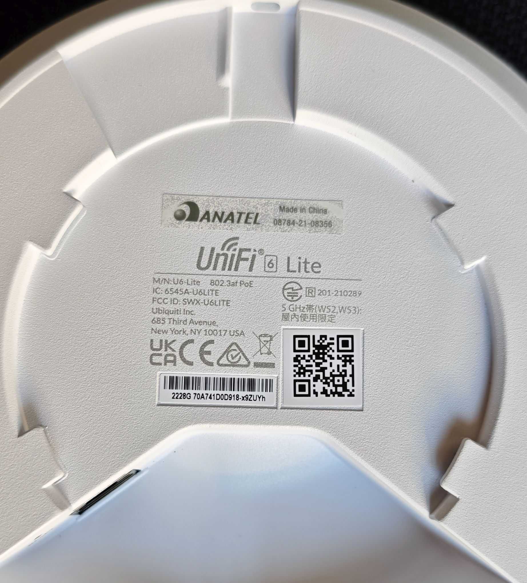 Ubiquiti UniFi 6 Lite access point AX1500 (U6-Lite)