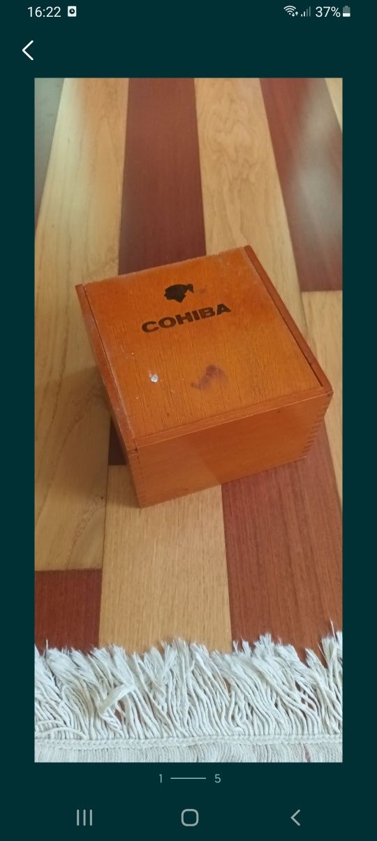 Cutie,caseta din lemn