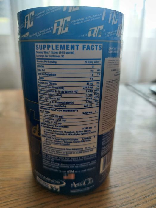 RONNIE COLEMAN Amino-Tone Аминокиселинен комплекс 30 дози
