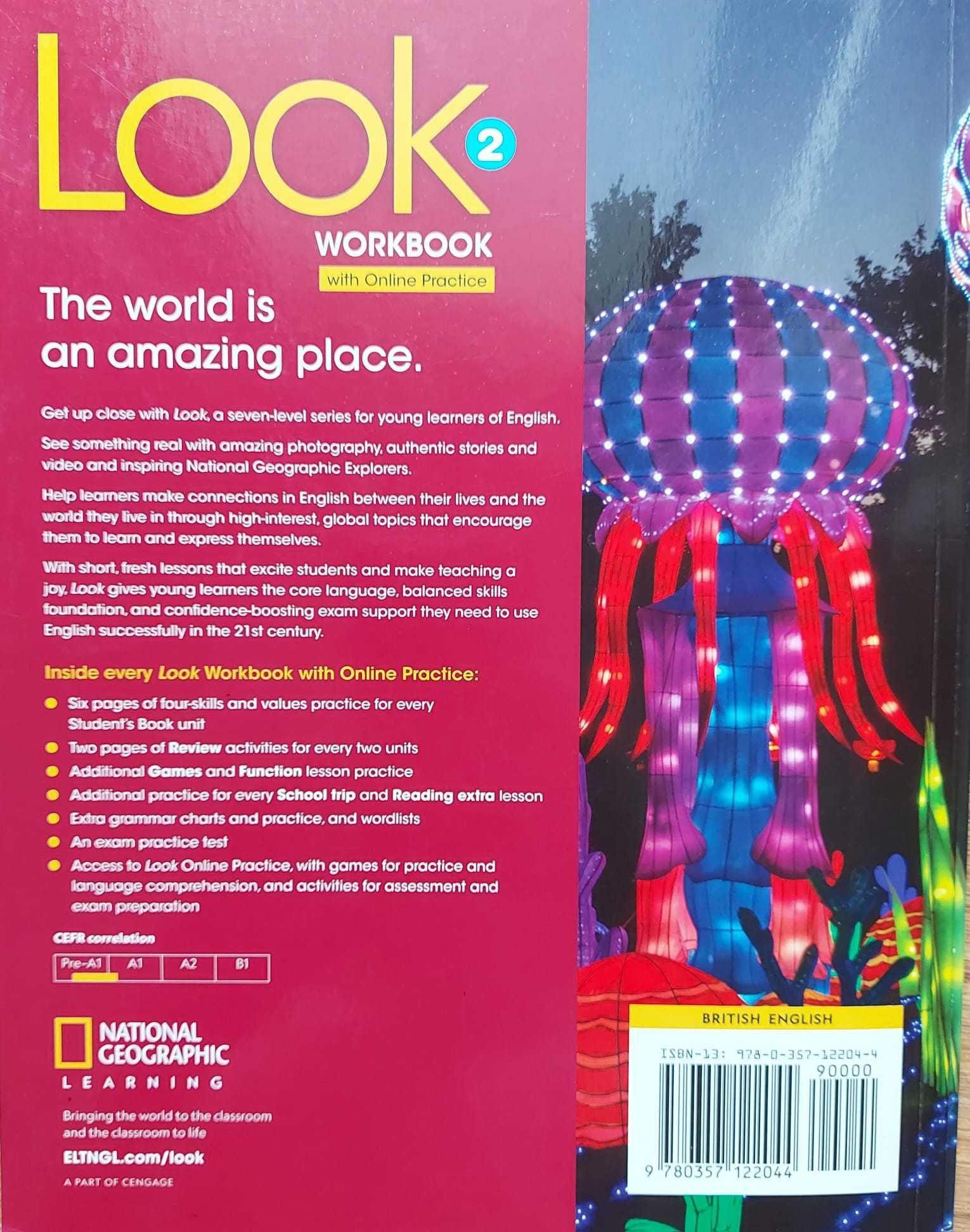 LOOK 2 Student’s Book & Workbook, 1st Edition- National Geographic